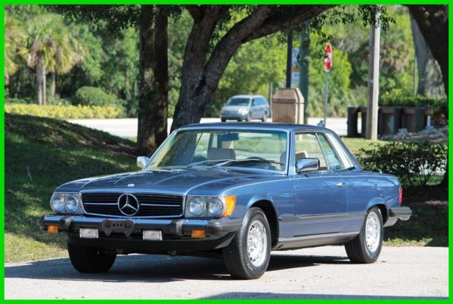 1980 Blue Mercedes-Benz 400-Series Coupe