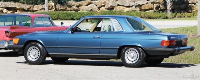 1980 Blue Mercedes-Benz 400-Series Coupe