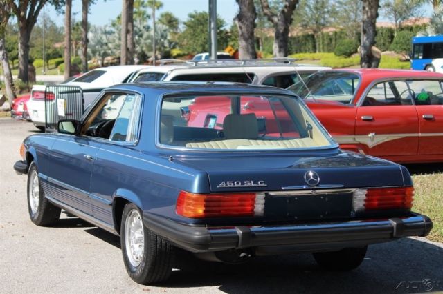 1980 Blue Mercedes-Benz 400-Series Coupe