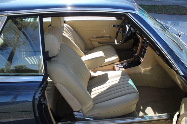 1980 Blue Mercedes-Benz 400-Series Coupe