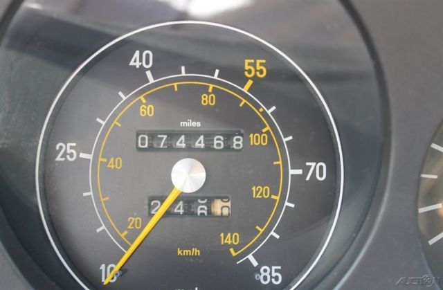 1980 Blue Mercedes-Benz 400-Series Coupe