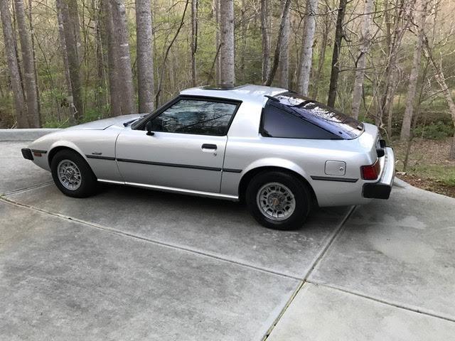 1980 Silver Mazda RX-7