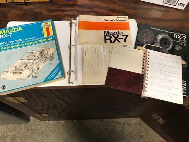 1980 Silver Mazda RX-7