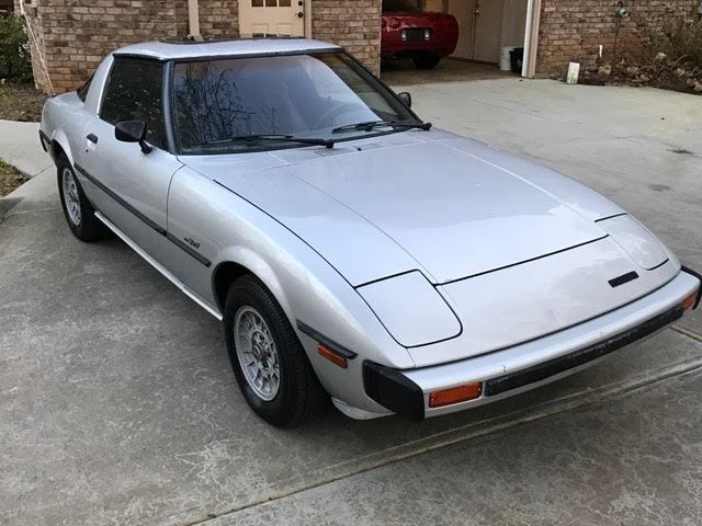 1980 Silver Mazda RX-7