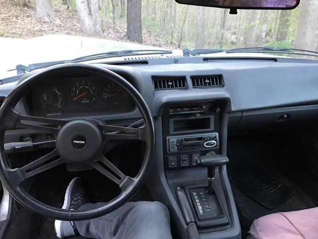 1980 Silver Mazda RX-7