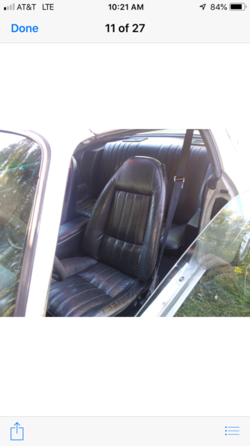 1980 Silver Chevrolet Camaro Coupe