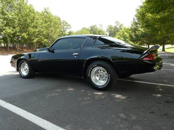 1980 Black Chevrolet Camaro Coupe