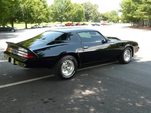 1980 Black Chevrolet Camaro Coupe