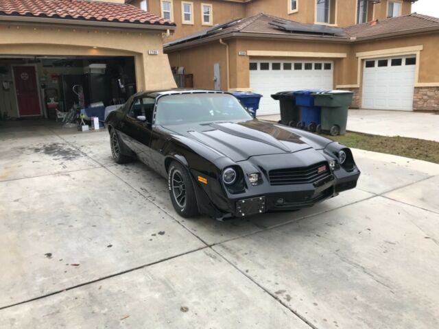 1980 Black Chevrolet Camaro Coupe