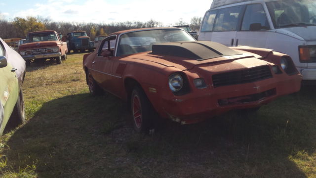 1980 Red Chevrolet Camaro