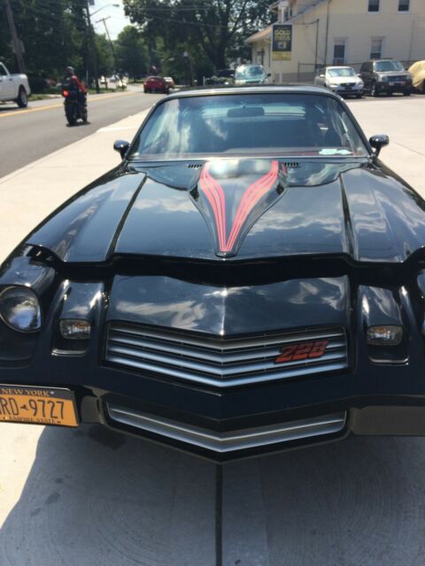 1980 Black Chevrolet Camaro Coupe