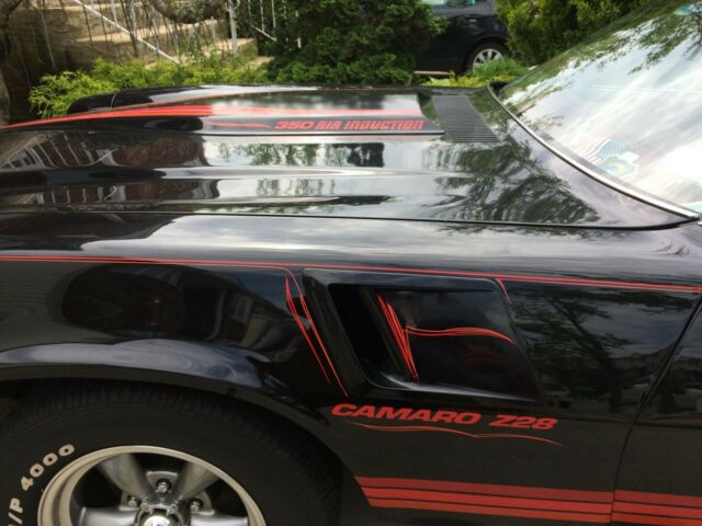 1980 Black Chevrolet Camaro Coupe