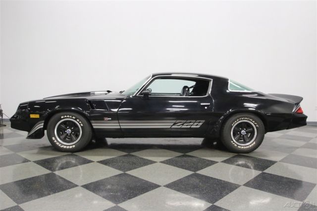 1980 Black Chevrolet Camaro