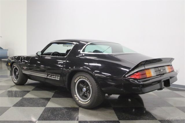 1980 Black Chevrolet Camaro