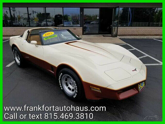 1981 Tan Chevrolet Corvette