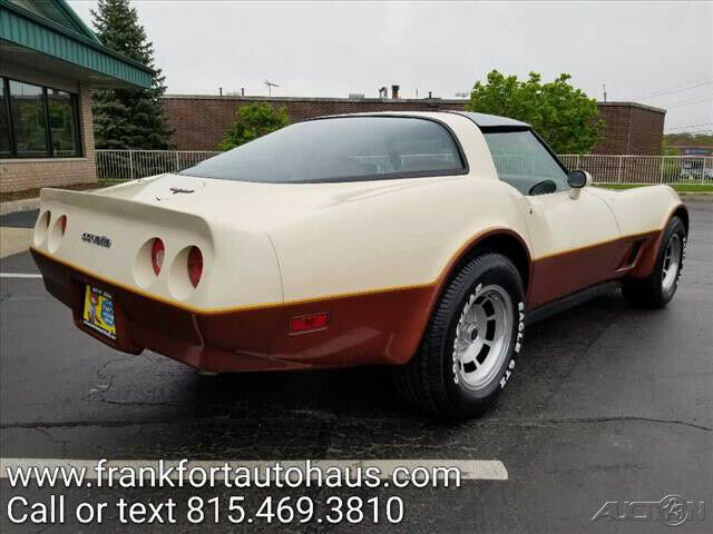 1981 Tan Chevrolet Corvette