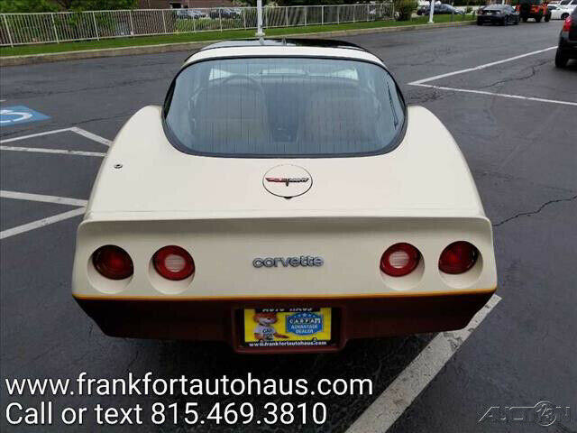 1981 Tan Chevrolet Corvette