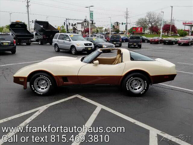 1981 Tan Chevrolet Corvette