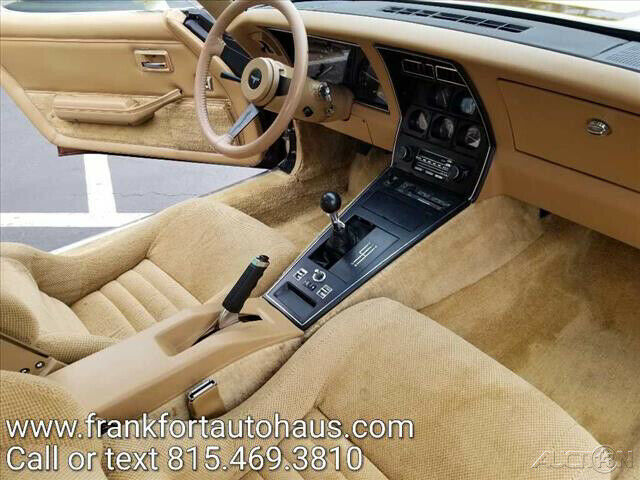 1981 Tan Chevrolet Corvette