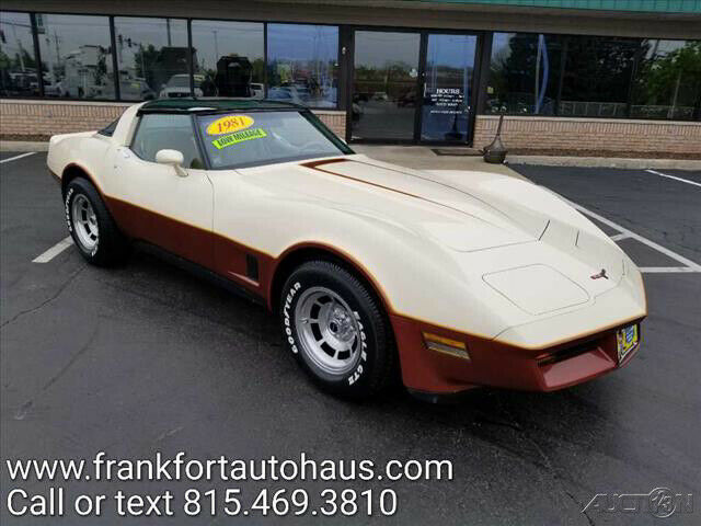 1981 Tan Chevrolet Corvette
