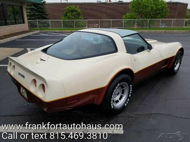 1981 Tan Chevrolet Corvette