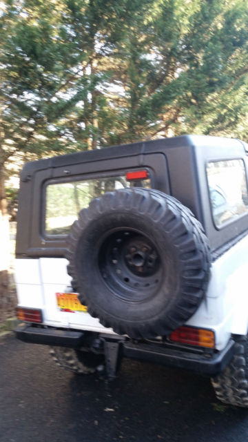1981 White Mercedes-Benz G-Class Convertible