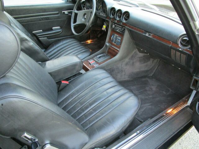 1981 Black Mercedes-Benz SL-Class Coupe