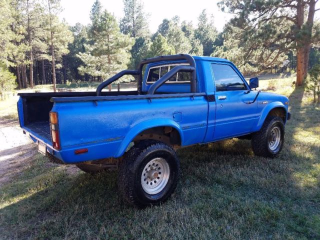 1981 Blue Toyota Other Standard Cab Pickup