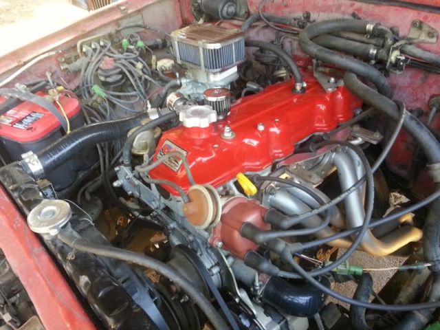 1981 Red Toyota Other Standard Cab Pickup