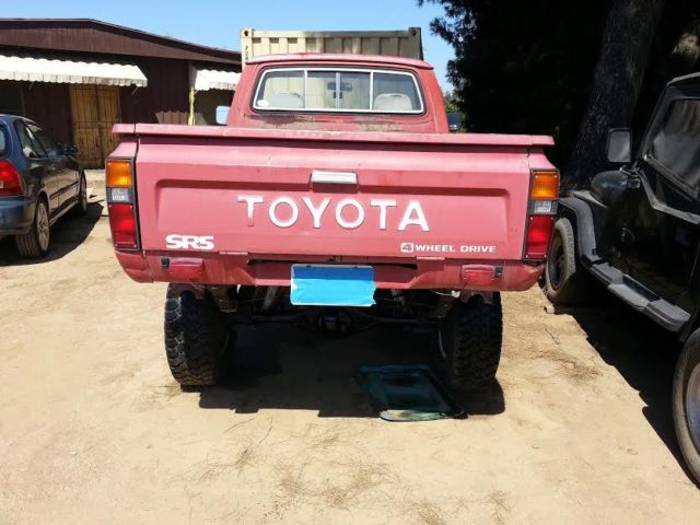 1981 Red Toyota Other Standard Cab Pickup