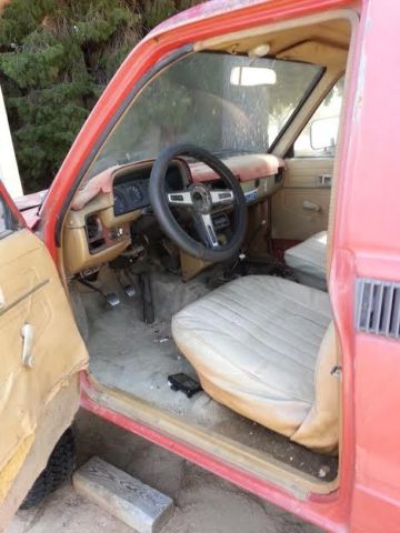 1981 Red Toyota Other Standard Cab Pickup