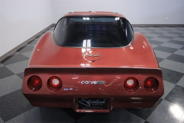 1981 Red Chevrolet Corvette