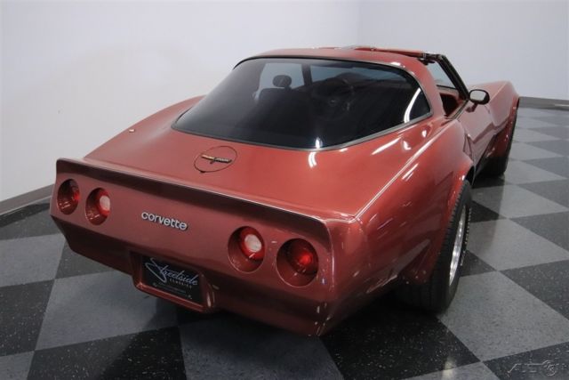 1981 Red Chevrolet Corvette