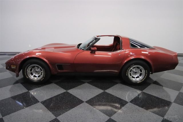 1981 Red Chevrolet Corvette