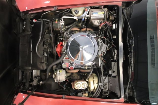 1981 Red Chevrolet Corvette
