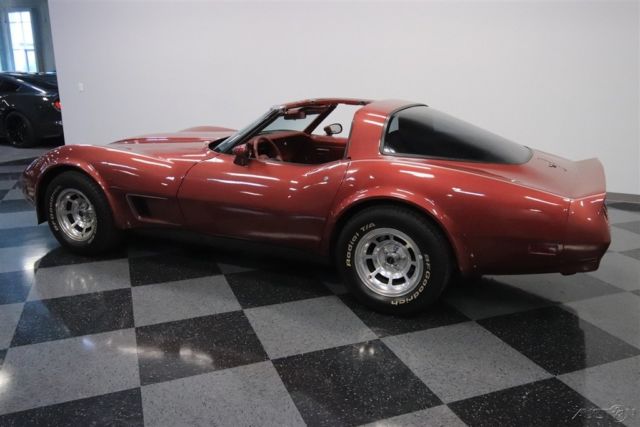 1981 Red Chevrolet Corvette