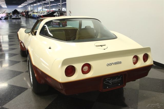 1981 Red Chevrolet Corvette