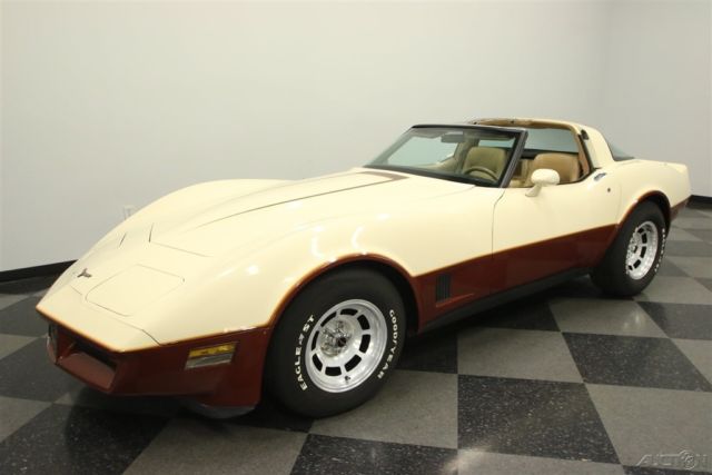 1981 Red Chevrolet Corvette