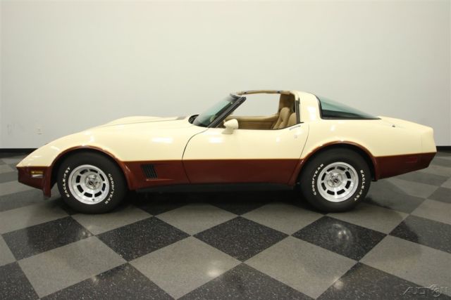 1981 Red Chevrolet Corvette