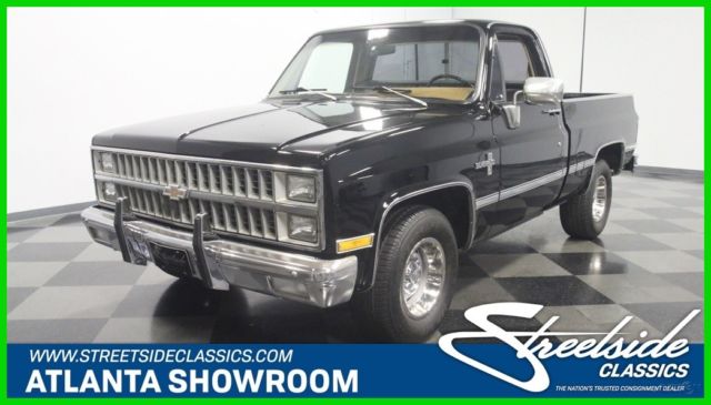 1981 Black Chevrolet C10
