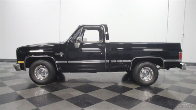 1981 Black Chevrolet C10