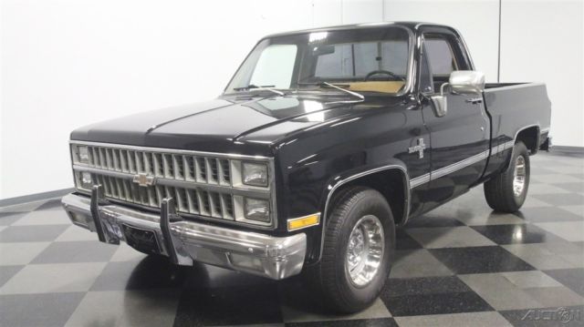 1981 Black Chevrolet C10