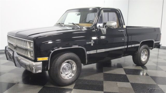 1981 Black Chevrolet C10