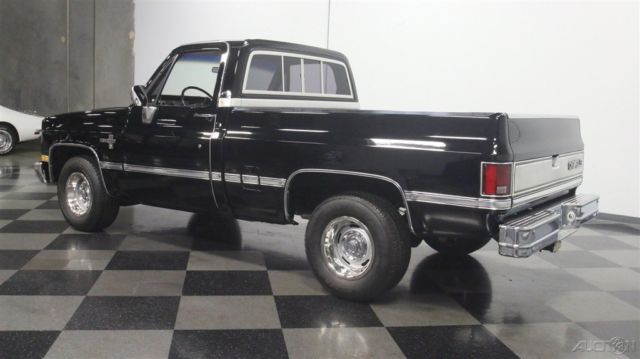 1981 Black Chevrolet C10