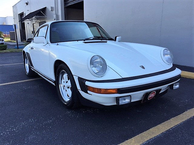 1981 White Porsche 911 Coupe