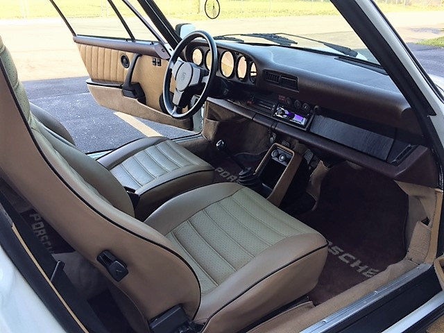 1981 White Porsche 911 Coupe