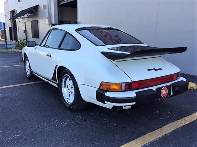 1981 White Porsche 911 Coupe