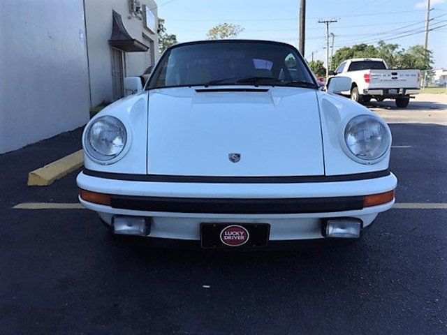 1981 White Porsche 911 Coupe
