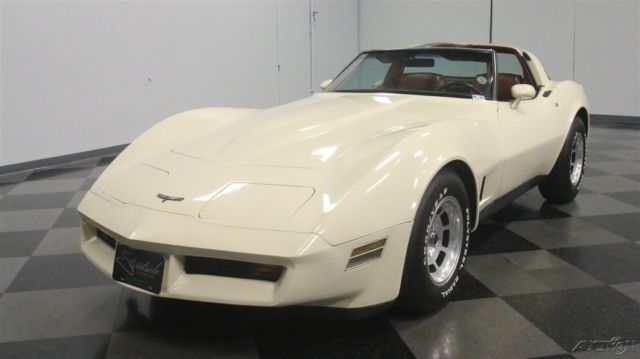 1981 Tan Chevrolet Corvette