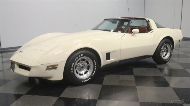 1981 Tan Chevrolet Corvette